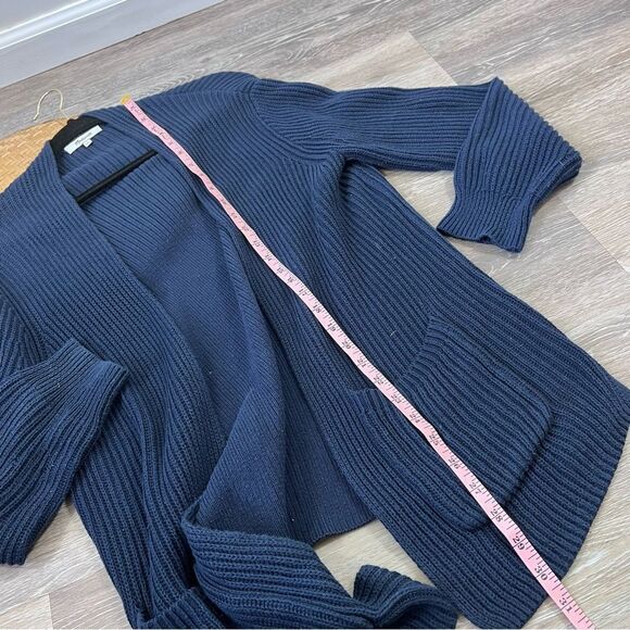 Madewell Navy knit Open front cardigan - Picture 3 of 5